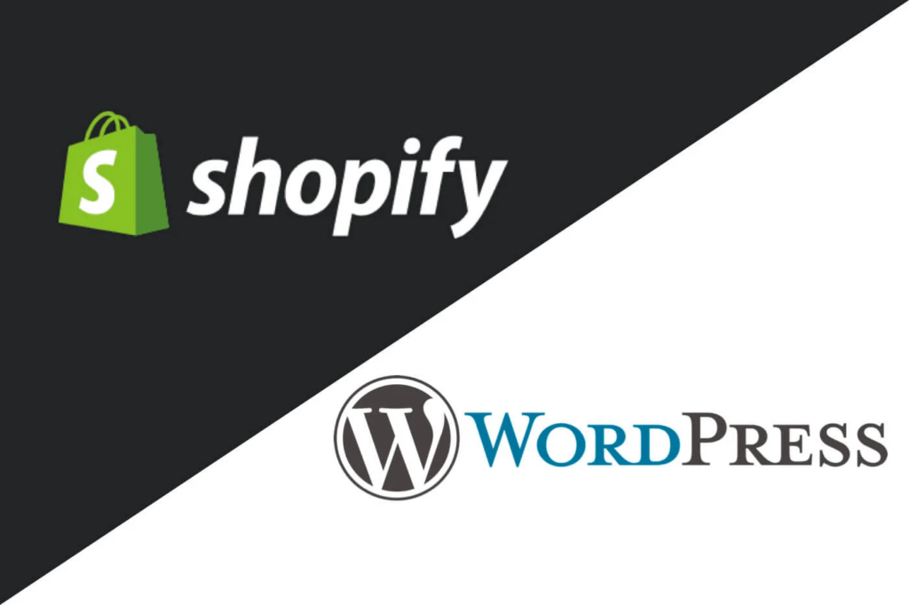 Shopify et WordPress